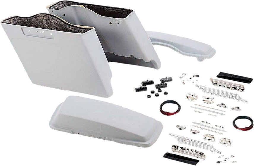 BAGGER WERX Stretched Bag Kit W/Lids Liners & Latch Kit 105007