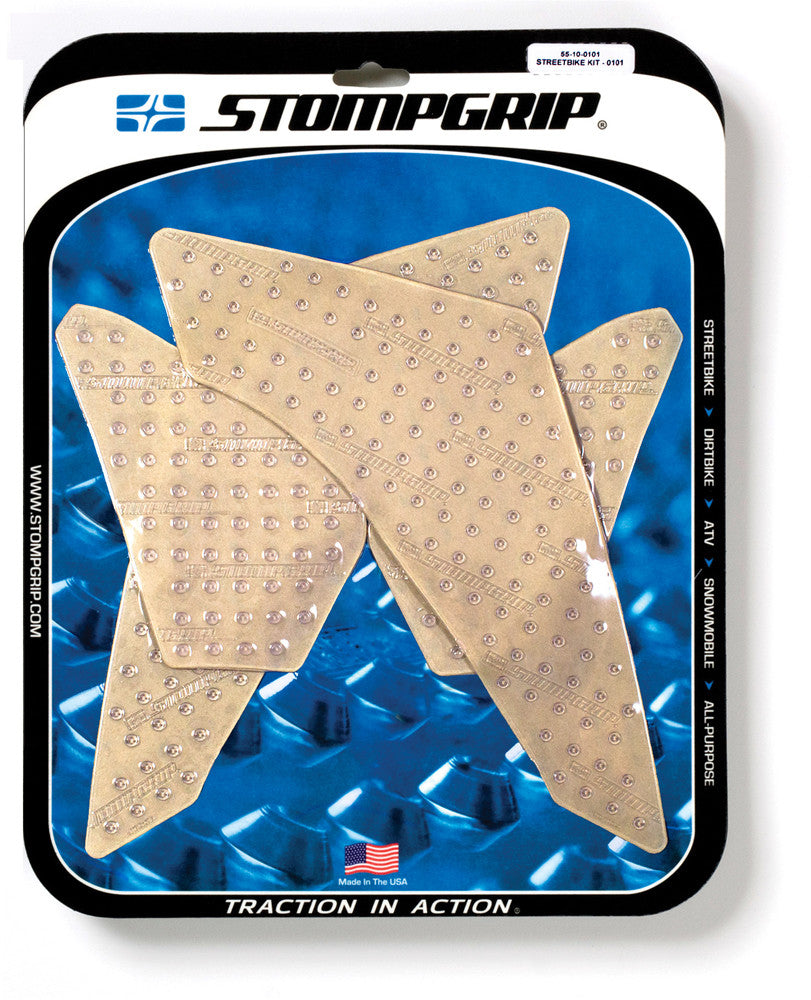 STOMPGRIP Tank Pad Kit Volcano Clear 55-10-0101C