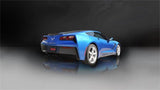 Corsa 2014 Corvette C7 Coupe 6.2L V8 AT/MT 2.75in Valve-Back Dual Rear Exit Black Sport Exhaust 14764BLK