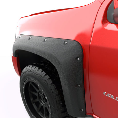 EGR 15-22 Chevrolet Colorado Bolt-On Style Fender Flares - Set - Black BLF1013