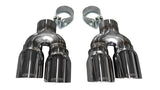 Corsa 16-18 Cadillac ATS 3.6T 4in Inlet / 4in Outlet Twin Polished Tip Kit (For Corsa Exhaust Only) 14479