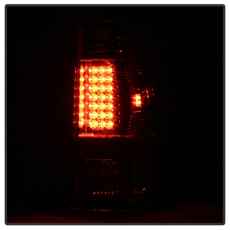Spyder Ford Super Duty 08-15 LED Tail Lights Smoke ALT-YD-FS07-LED-SM 5003935