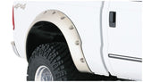 Bushwacker 99-10 Ford F-250 Super Duty Styleside Cutout Style Flares 2pc 98.0/98.6in Bed - Black 20046-02