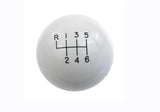 Ford Performance GT350 Shift Knob 6-Speed - White M-7213-M8SW