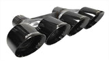 Corsa 15-15 Chevrolet Corvette 6.2L V8 Quad 45in Polished Black Pro-Series Tip Kit 14062BLK