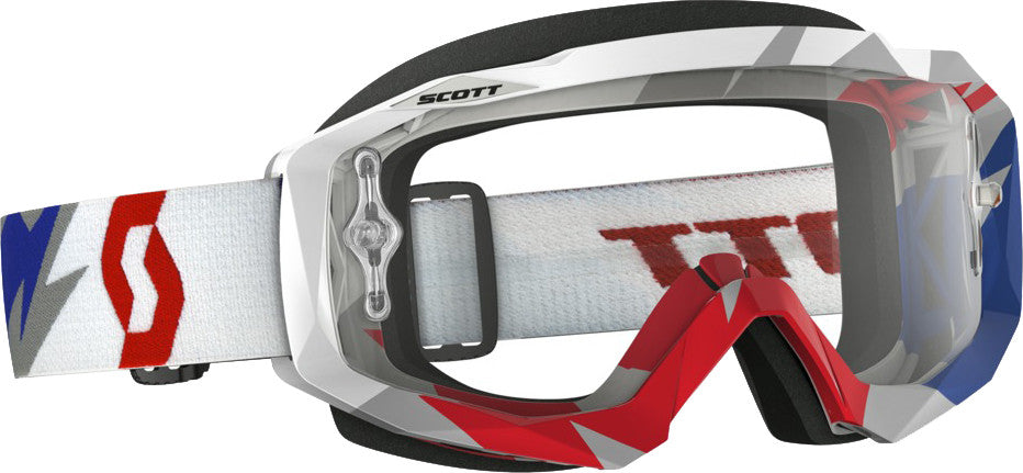 SCOTT Hustle Goggle Cracked Blue/Red 240587-4981113