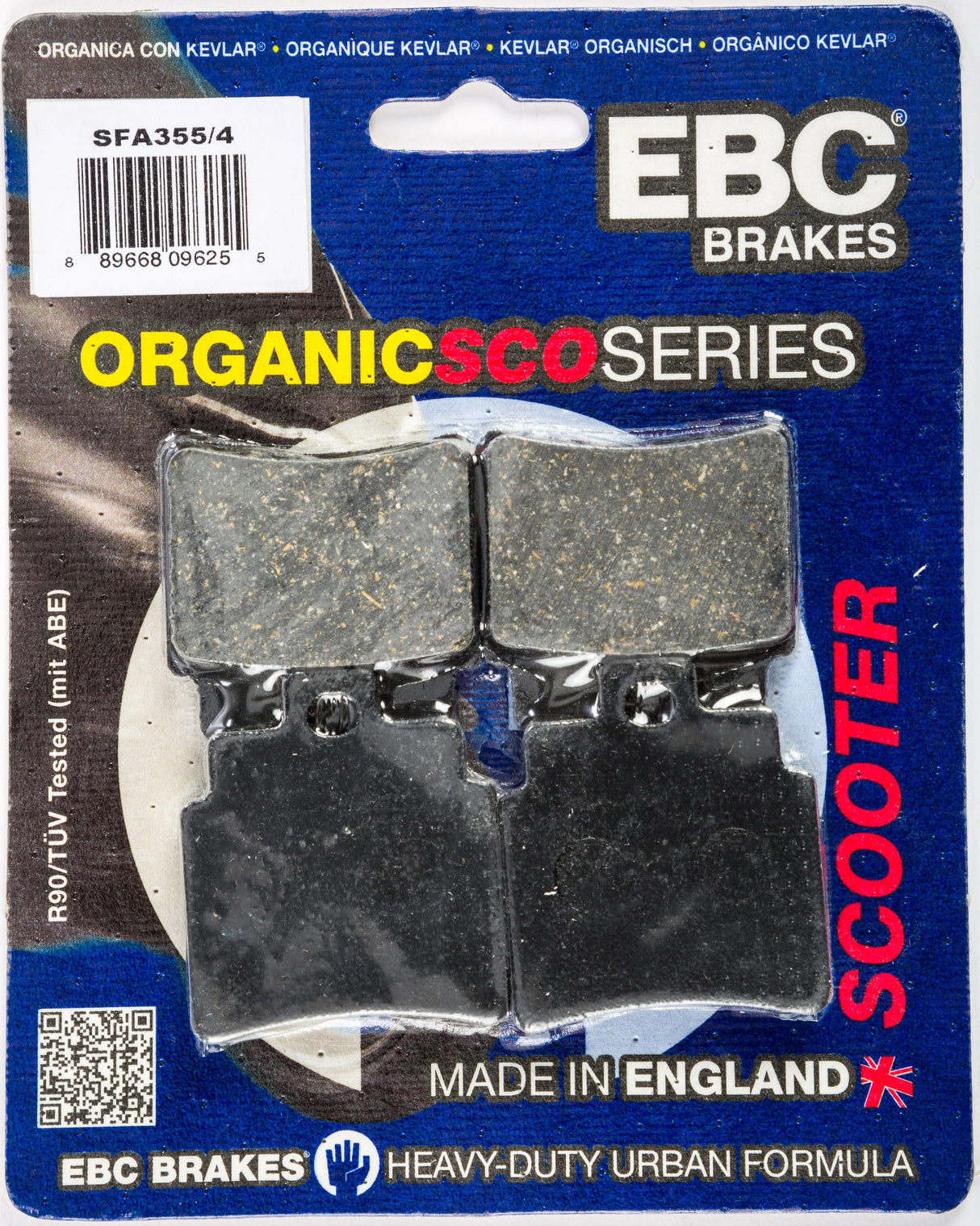EBC Brake Pads Sfa355/4 Organic SFA355/4