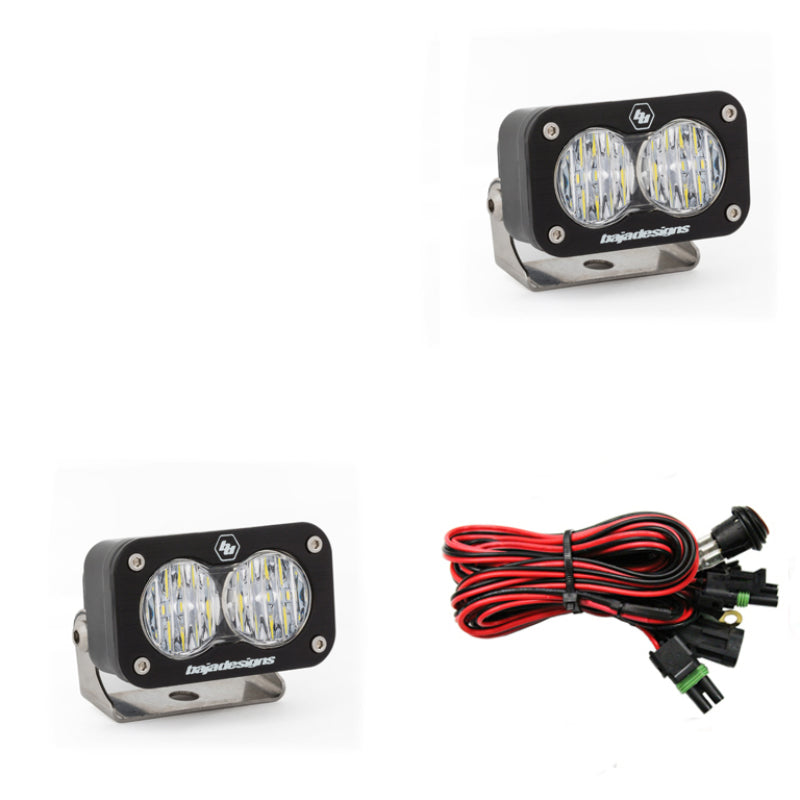 Baja Designs S2 Sport Wide Cornering Pattern Pair LED Work Light - Clear 547805