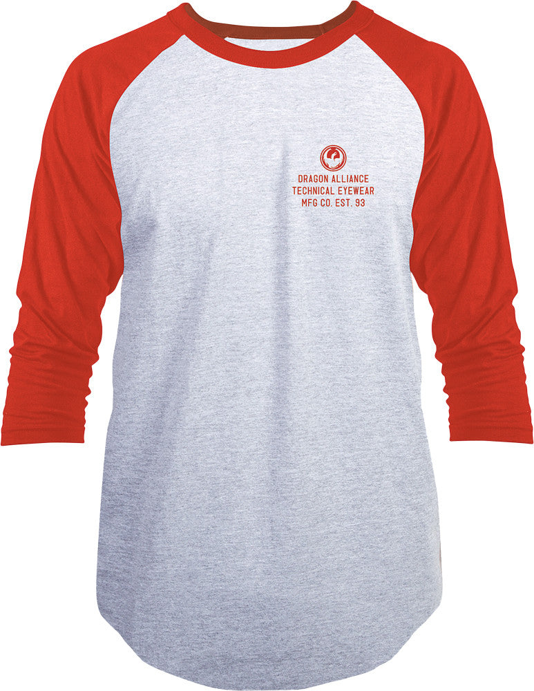 DRAGON Tech 3/4 Tee Red M 723-2612-02M