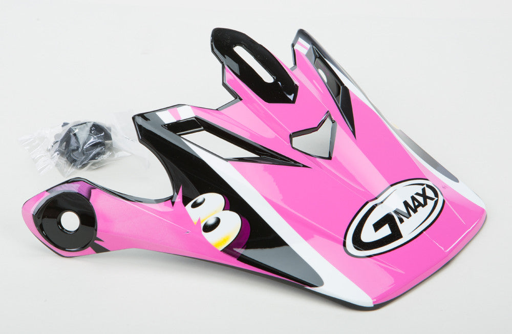 GMAX Gm-46y-1 Kritter Ii Visor White/Pink Youth G046032