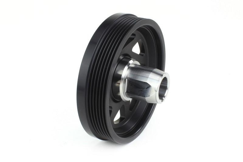 Perrin 2022 BRZ/86 / 19-22 Subaru WRX Lightweight Crank Pulley (FA/FB Eng w/Small Hub) - Black PSP-ENG-106BK