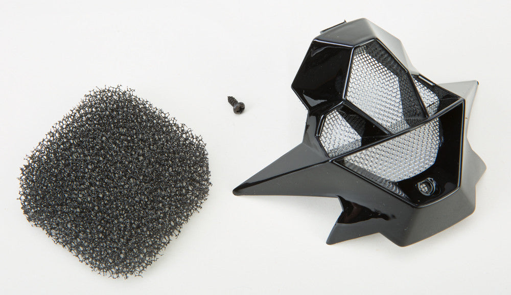 GMAX Gm-76x Mouth Vent (Black) 1 Screw/Screen/Foam Inserts G076003