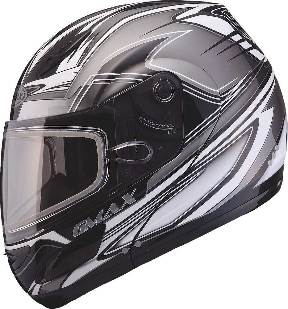 GMAX Gm-44s Modular Helmet Semcoe White/Silver/Black X G6443247