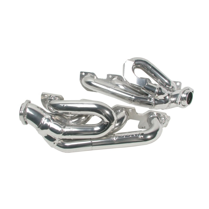 BBK 04-08 Dodge Ram 5.7 Hemi Shorty Tuned Length Exhaust Headers - 1-3/4 Silver Ceramic 40090