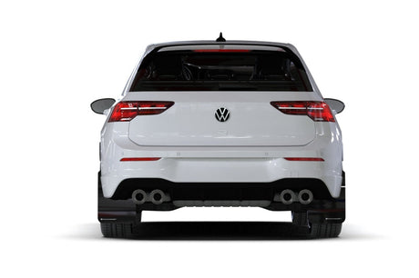 Rally Armor 2022 MK8 Volkswagen Golf GTI/R Black UR Mud Flap w/ Gray Logo MF80-UR-BLK/GRY