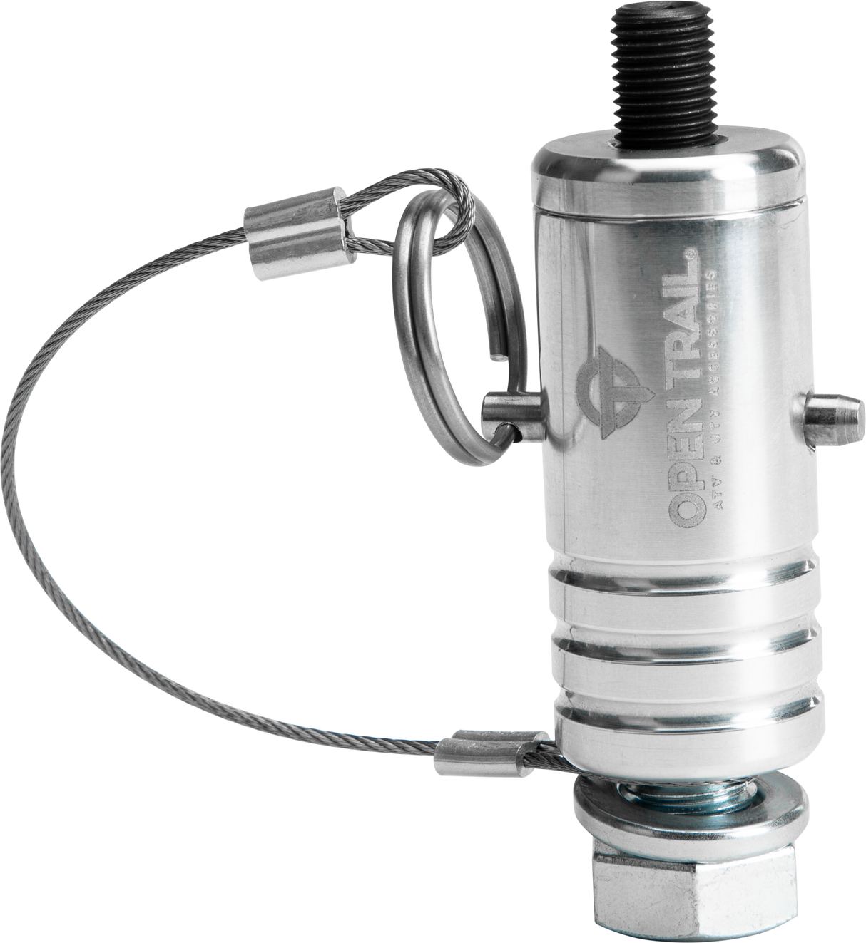 OPEN TRAILQuick-Release Whip Mount PolishedOT-WHIP