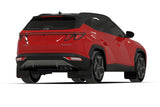 Rally Armor 2022 Hyundai Tucson Black UR Mud Flap w/ Red Logo MF75-UR-BLK-RD