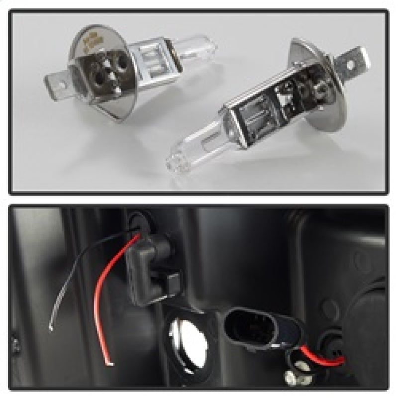 Spyder Chevy Silverado 1500 07-13 V2 Projector Headlights - LED DRL - Black PRO-YD-CS07V2-DRL-BK 5083524