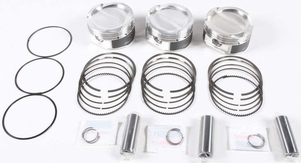WISECO Standard Bore S/M Piston Kit Rotax 1200 4-Tec 9.5:1 Comp SK1394