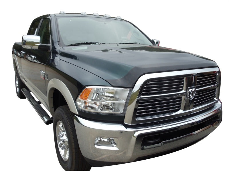 AVS 10-18 Dodge RAM 2500 Aeroskin Low Profile Acrylic Hood Shield - Smoke 322051
