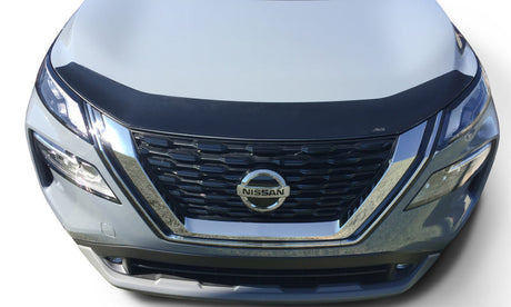 AVS 21-23 Nissan Rogue Aeroskin Low Profile Acrylic Hood Shield - Smoke 322193