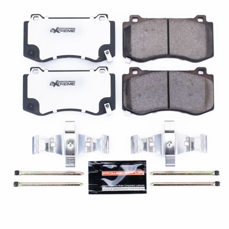 Power Stop 05-10 Chrysler 300 Front Z26 Extreme Street Brake Pads w/Hardware Z26-1298