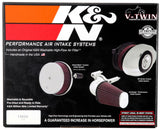 K&N Oval Red 9in Intake System for Harley Davidson RK-3910-1