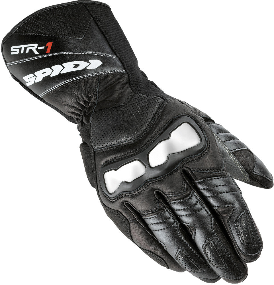 SPIDI Str-1 Leather Gloves Black 2x A127-026-2X