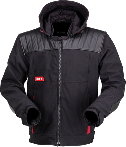 Z1R Armored Jacket - Black/Red - 5XL 2820-6216