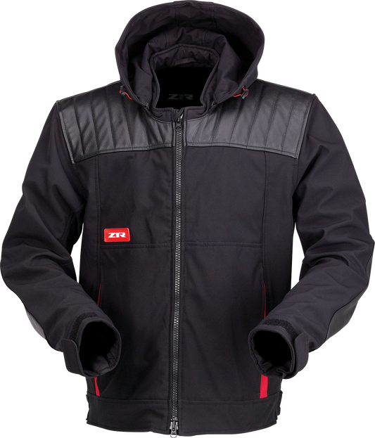 Z1R Armored Jacket - Black/Red - Small 2820-6209