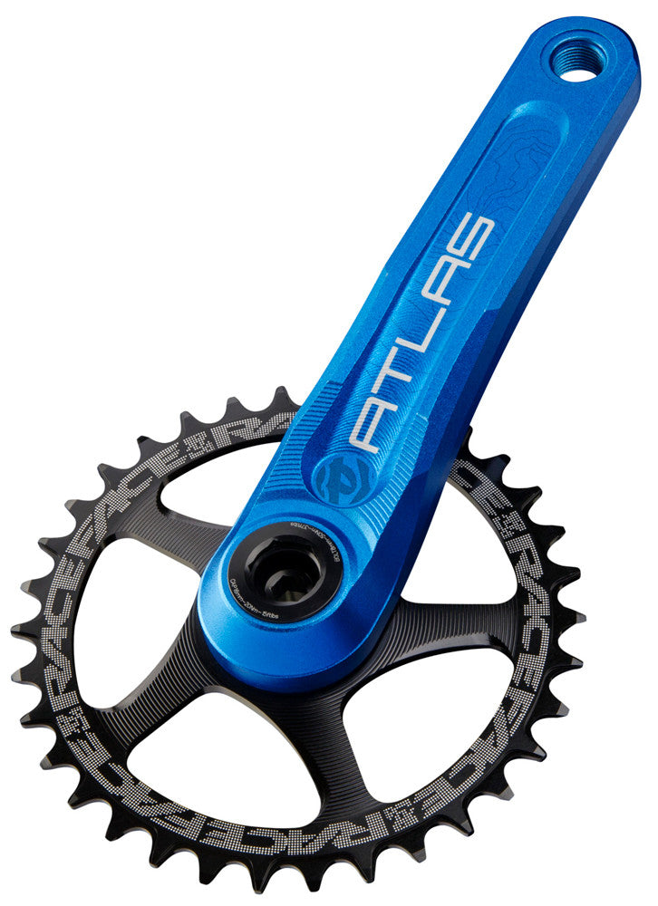 RACE FACE Atlas Cinch Cranks 165mm Blue CK16A83A165BLU