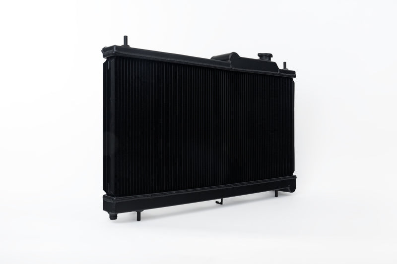 CSF 08-21 Subaru WRX/STI 2-Row 42mm Race-Spec All Aluminum Radiator - Black 7095B