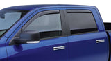 EGR 2019 Dodge Ram 1500 Crew Cab SlimLine In-Channel Window Visors Set of 4 - Dark Smoke 572951