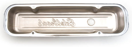 Edelbrock Valve Cover Signature Series Pontiac 1962-1979 301-455 CI V8 Low Chrome 4456