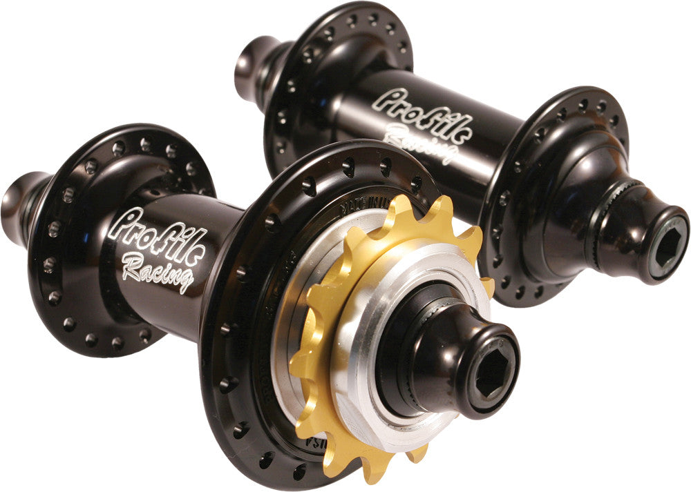 PROFILE Elite Hub Race Set Black 10mm 36h ELTCHS36BLK
