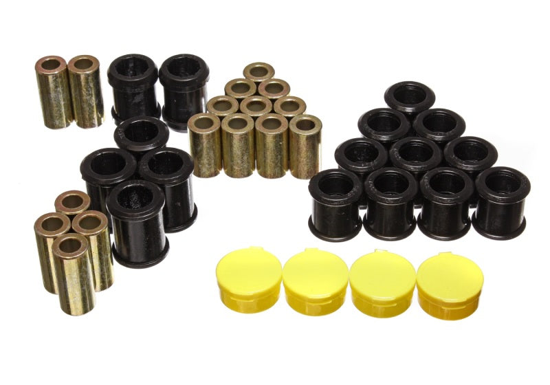 Energy Suspension 95-98 Nissan 240SX (S14) Black Rear Control Arm Bushing Set (Must reuse existing o 7.3119G