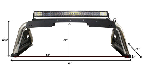 Go Rhino 07-20 Toyota Tundra Sport Bar 2.0 (Full Size) - Tex Blk 911000T