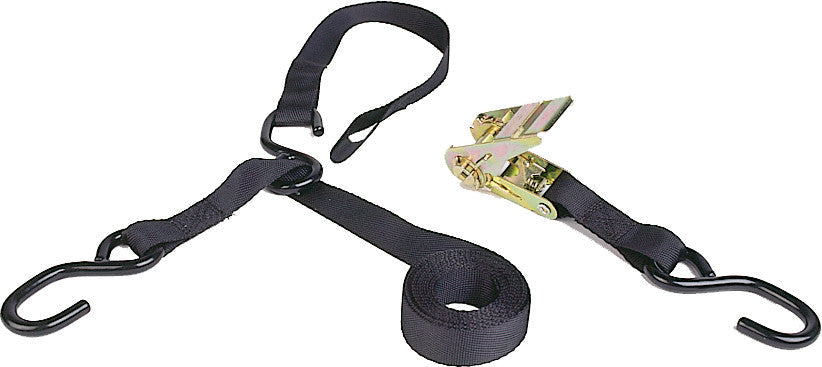 KWIK TEKTriple Hook Ratchet Tie-Down 8' W/Soft HookTDR-38
