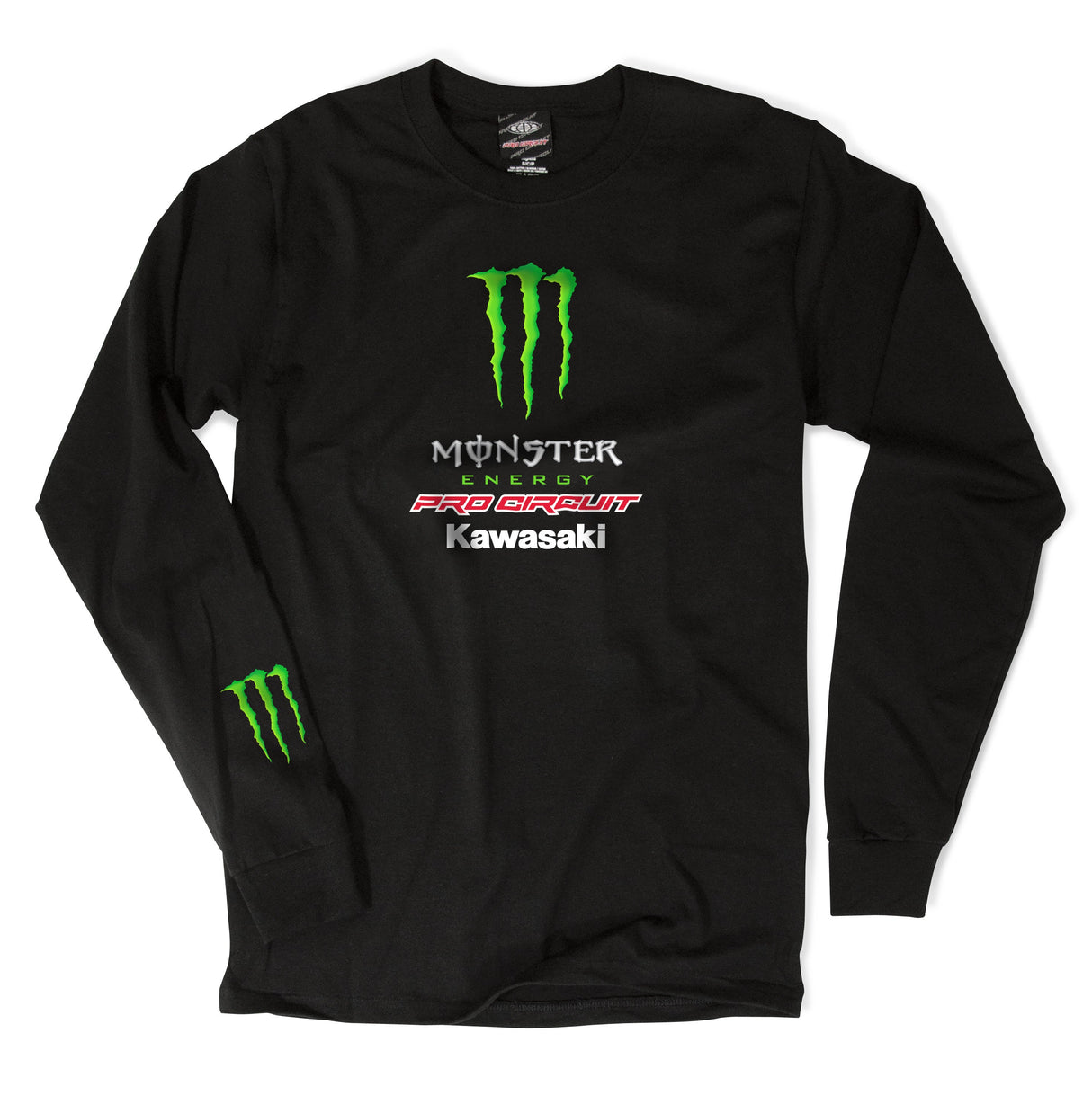 PRO CIRCUIT Monster Team L/S Tee Black S PC0125-0210