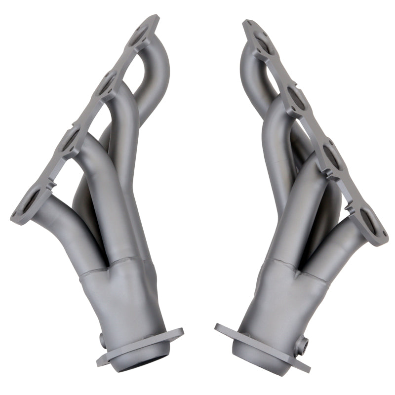 BBK 11-20 Dodge Challenger Hemi 6.4L Shorty Tuned Length Exhaust Headers - 1-7/8in Titanium Ceramic 4019