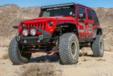 DV8 Offroad 07-18 Jeep Wrangler JK Front & Rear Flat Tube Fenders FENDB-02