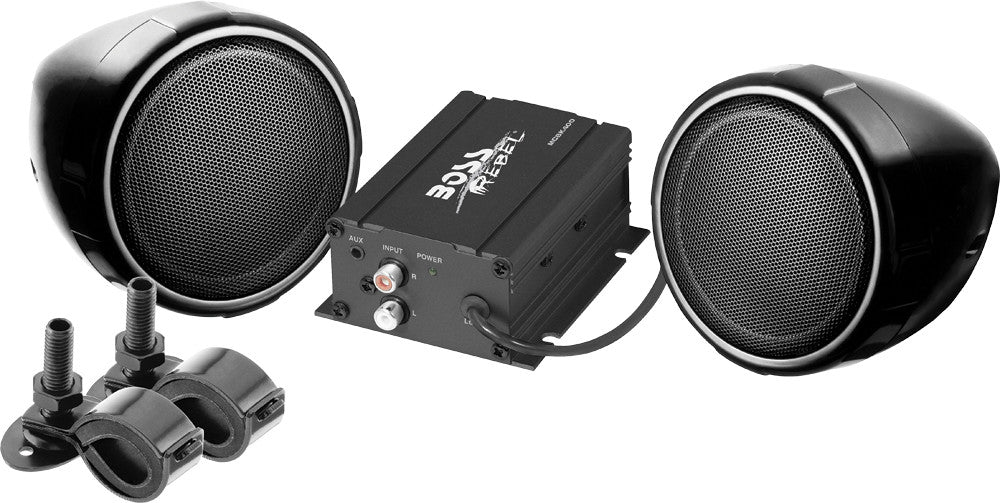 BOSS AUDIO 600w All Terrain Sound System Black MCBK400