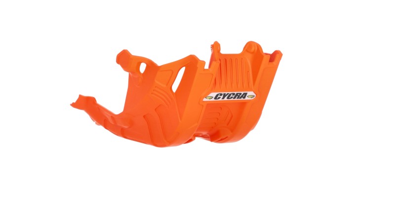 Cycra 23-24 KTM 250-350 SX-F/XC-F Full Armor Skid Plate Orange 1CYC-6249-22