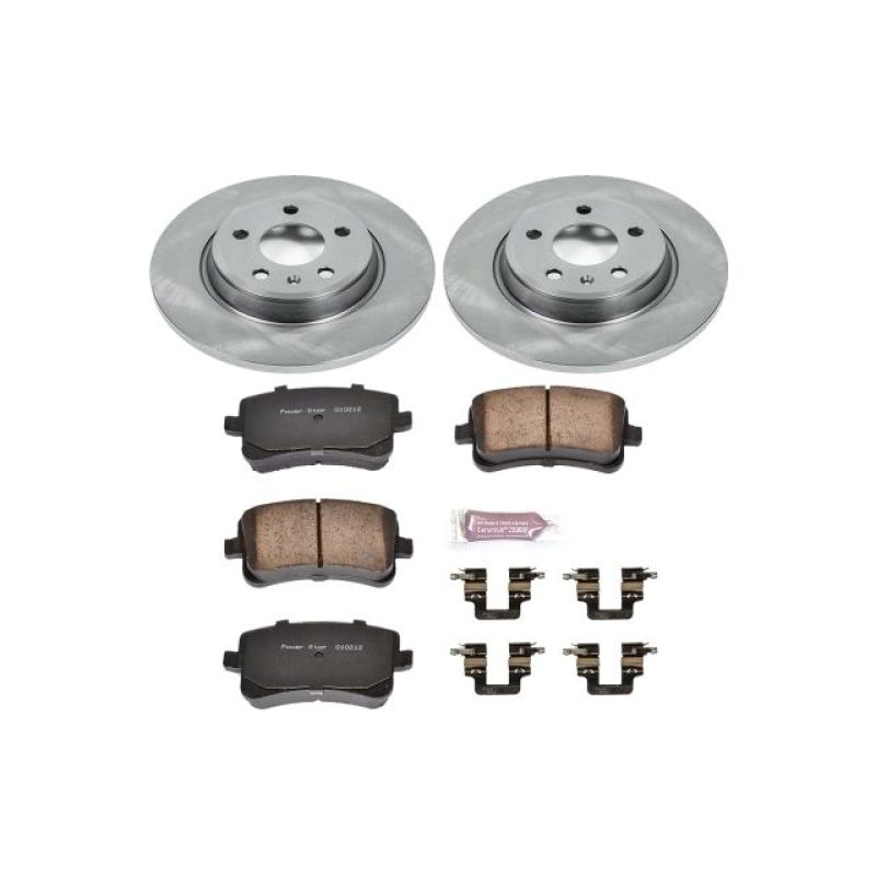 Power Stop 09-16 Audi A4 Rear Autospecialty Brake Kit KOE4745