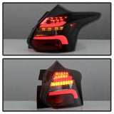 Spyder 12-14 Ford Focus 5DR LED Tail Lights - Black Smoke (ALT-YD-FF12-LED-BSM) 5085146