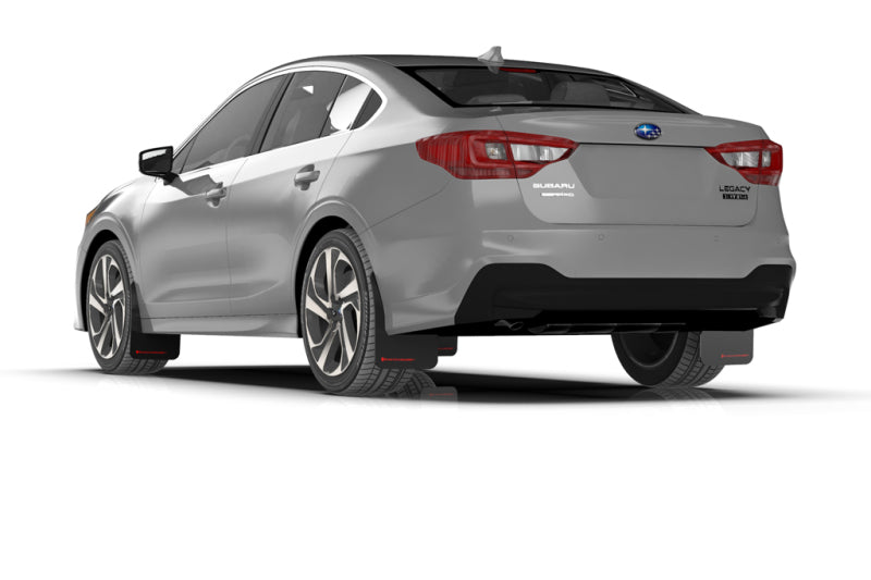 Rally Armor 20-22 Subaru Legacy Black UR Mud Flap w/ Grey Logo MF64-UR-BLK/GRY