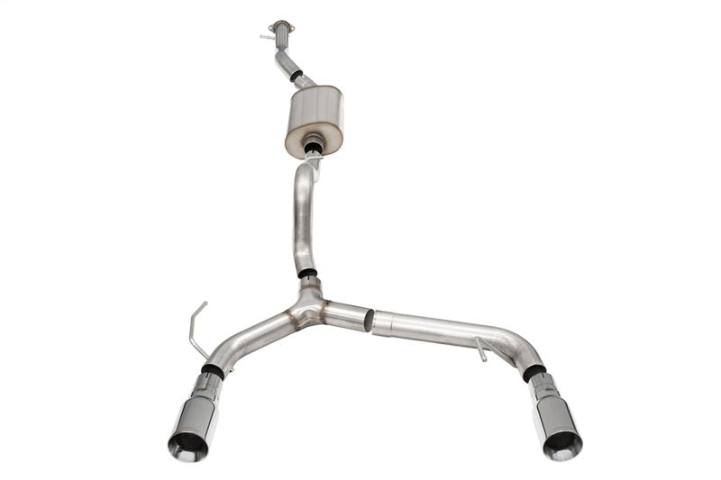 Corsa 21-22 Ford Bronco 2.3L Turbo 2.75in Cat-Back Single Exhaust w/ 4in Straight-Cut Polished Tips 21206