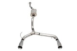 Corsa 21-22 Ford Bronco 2.3L Turbo 2.75in Cat-Back Single Exhaust w/ 4in Straight-Cut Polished Tips 21206