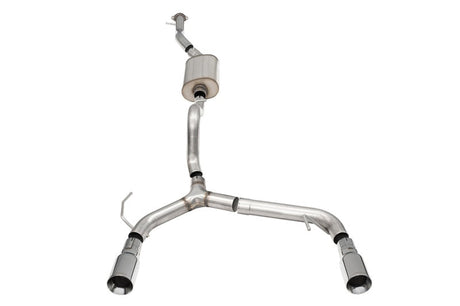 Corsa 21-22 Ford Bronco 2.3L Turbo 2.75in Cat-Back Single Exhaust w/ 4in Straight-Cut Polished Tips 21206