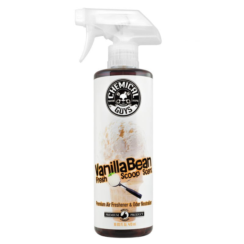 Chemical Guys Vanilla Bean Air Freshener & Odor Eliminator - 16oz AIR23116